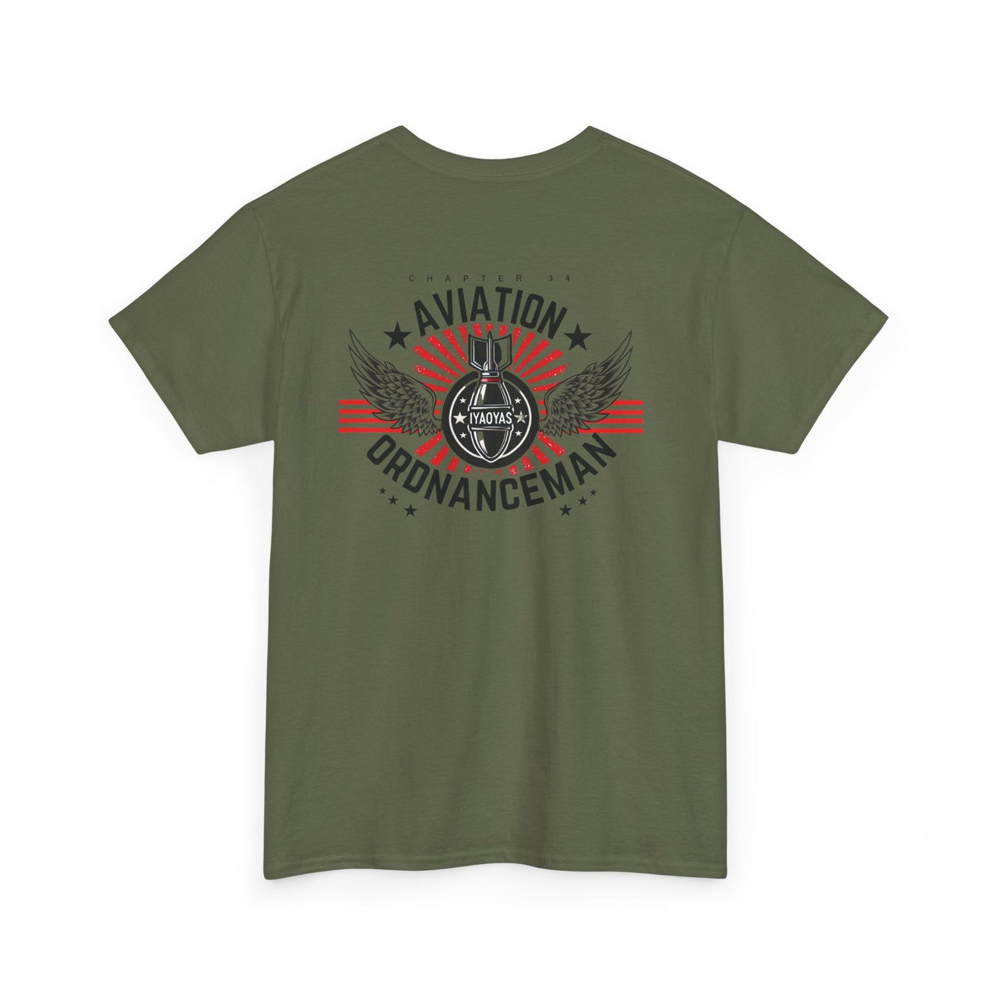 Winged Firepower Cotton Tee