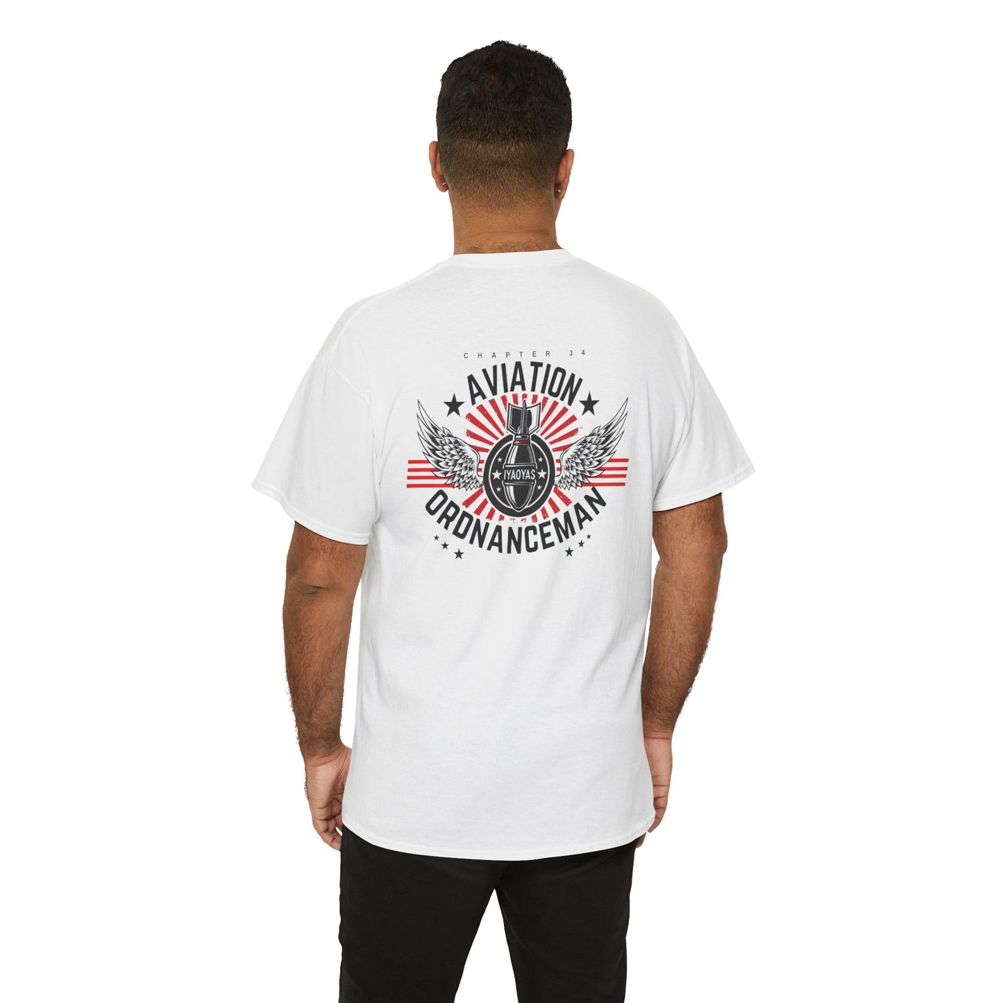 Winged Firepower Cotton Tee